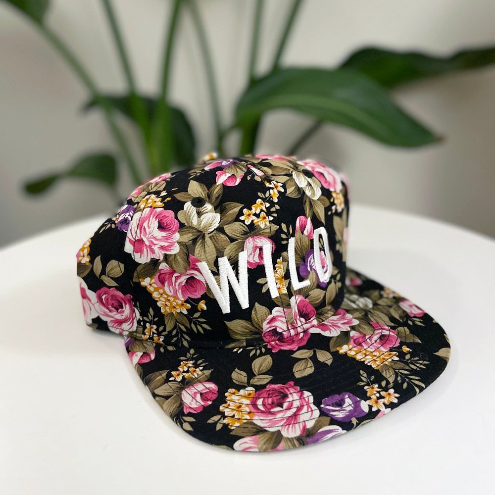 Wildfang x Kill Brand Floral print snapback hat
